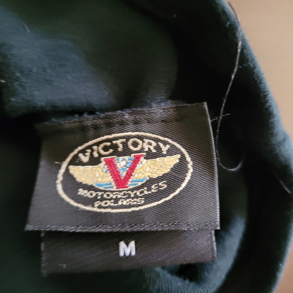 Women's/Girl's Victory Motorcycle USA Sz M Black, However measures as an XXS - Picture 3 of 3